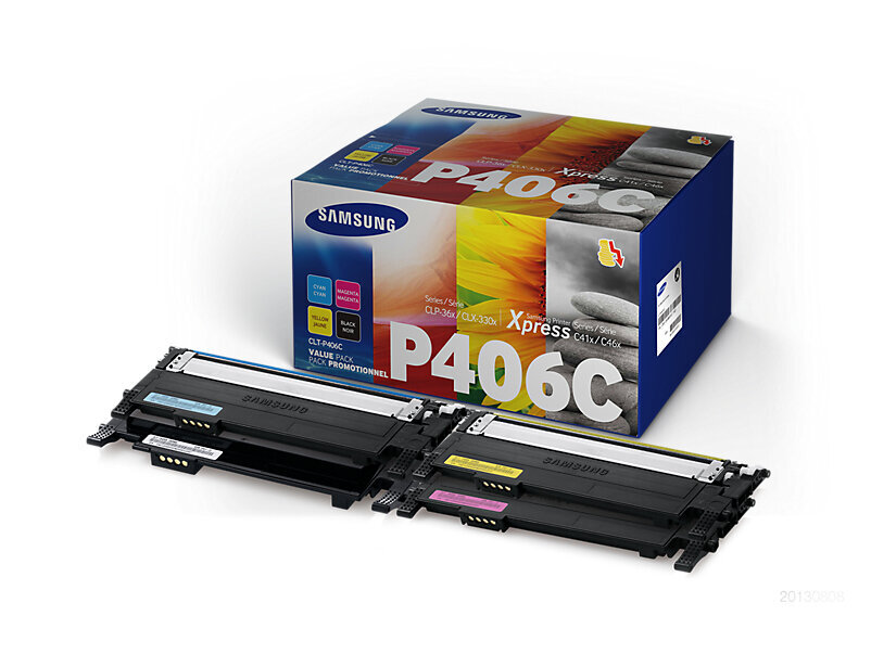 SAMSUNG CLT-P406C Printerikassettide komplekt hind ja info | Laserprinteri toonerid | kaup24.ee