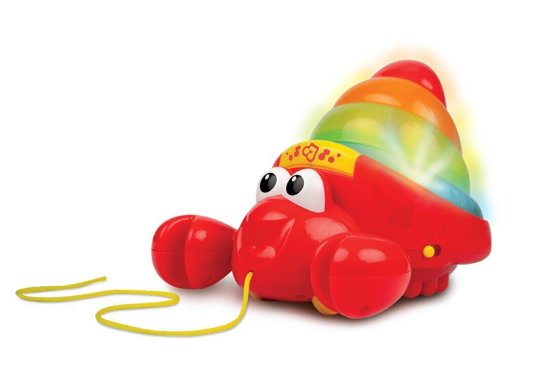 WinFun Järelveetav krabi heli ja valgusega цена и информация | Poiste mänguasjad | kaup24.ee