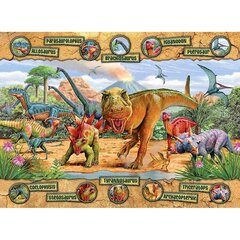 Пазл Ravensburger с динозаврами, 100 шт. цена и информация | Пазлы | kaup24.ee