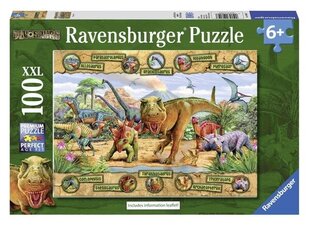 Ravensburger pusle 100 tk Dinosaurused цена и информация | Пазлы | kaup24.ee