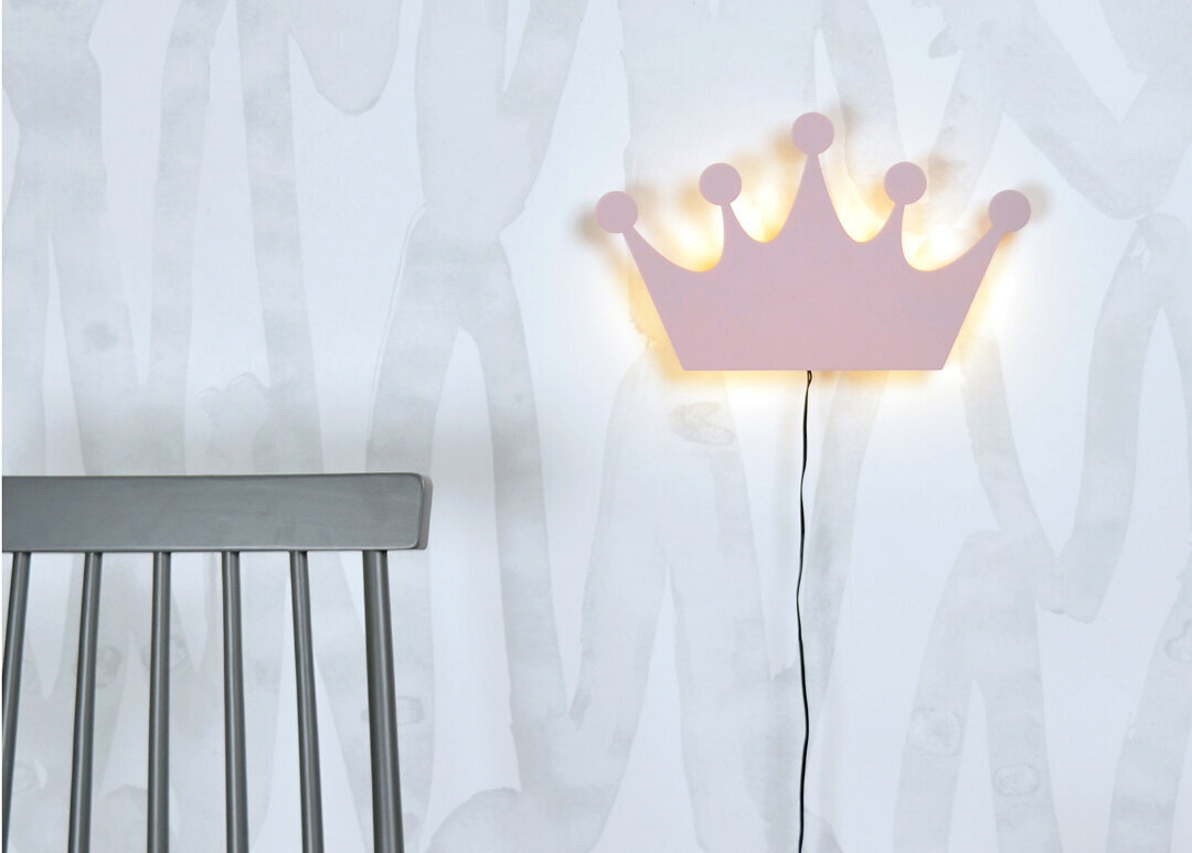Globen Lighting laste seinavalgusti Crown цена и информация | Lastetoa valgustid | kaup24.ee