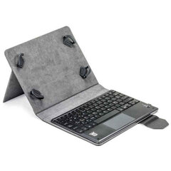 Bluetooth Klaviatuur, millel on Tahvelarvuti Tugi Maillon Technologique CITY KEYBOARD TOUCHPAD BLUETOOTH 9,7"-10,2" Must hind ja info | Tahvelarvuti kaaned ja kotid | kaup24.ee