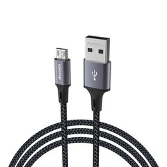 Кабель для быстрой зарядки данных Proda Azeada Series USB - Micro USB 3A, 1 м, серый (PD-B52m) цена и информация | Кабели для телефонов | kaup24.ee