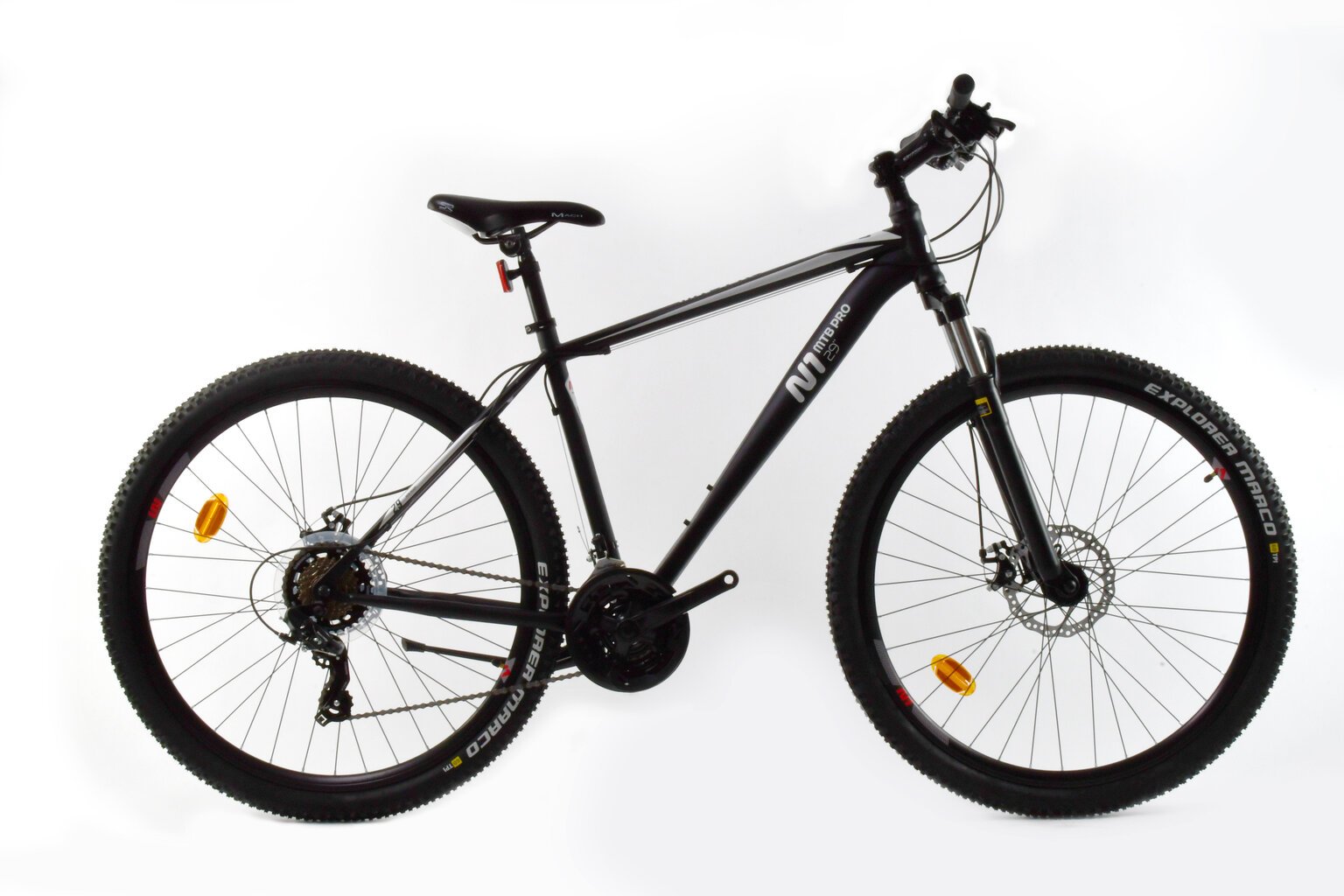 Maastikuratas N1 MTB PRO 2.0. 29", must hind ja info | Jalgrattad | kaup24.ee