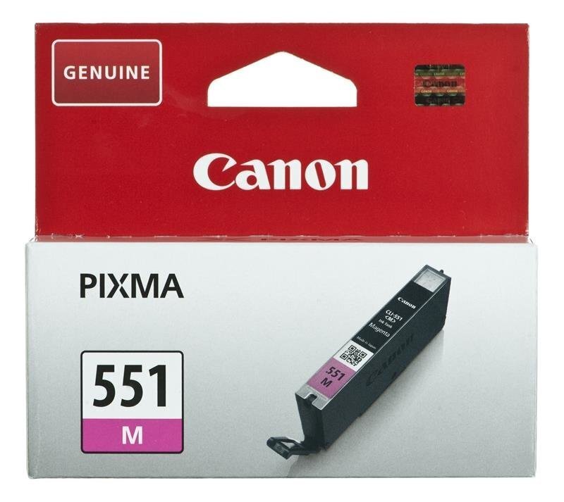 Tindikassett Canon CLI-551 M hind ja info | Tindiprinteri kassetid | kaup24.ee