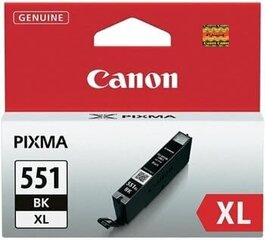 Canon CLI-551XL, черный цена и информация | Картриджи для струйных принтеров | kaup24.ee