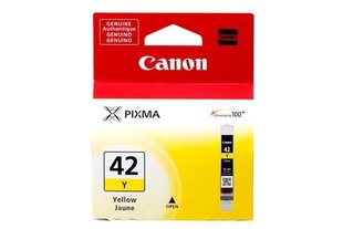 CANON CLI-42 Y yellow цена и информация | Картриджи для струйных принтеров | kaup24.ee