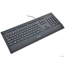 Juhtmega klaviatuur Logitech K280E, RUS, must hind ja info | Klaviatuurid | kaup24.ee