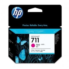 Картридж для принтеров HP 711 (CZ131A), фиолетовый цена и информация | Картриджи для струйных принтеров | kaup24.ee