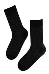 LIAM mustad ülikonnasokid meestele LIAM-40-45 цена и информация | Мужские носки | kaup24.ee
