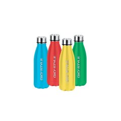 Термос-бутылка Energy 0.35 л: красный / голубой / желтый / зеленый цена и информация | Столовые и кухонные приборы | kaup24.ee