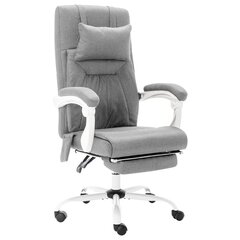 Masažinė biuro kėdė, pilka цена и информация | Офисные кресла | kaup24.ee