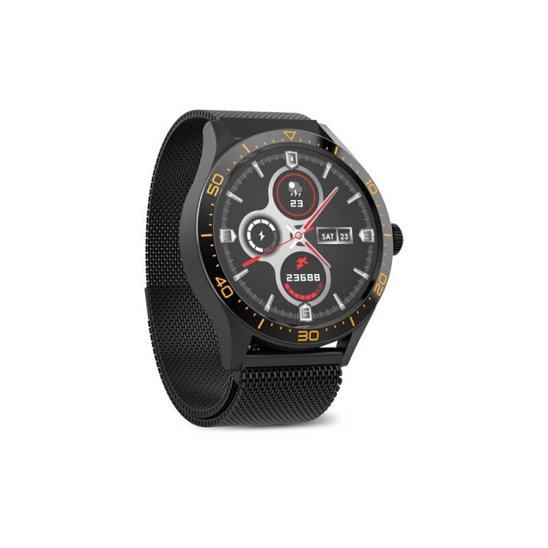 Nutikellad ICON v2 AW-110 must цена и информация | Nutikellad (smartwatch) | kaup24.ee