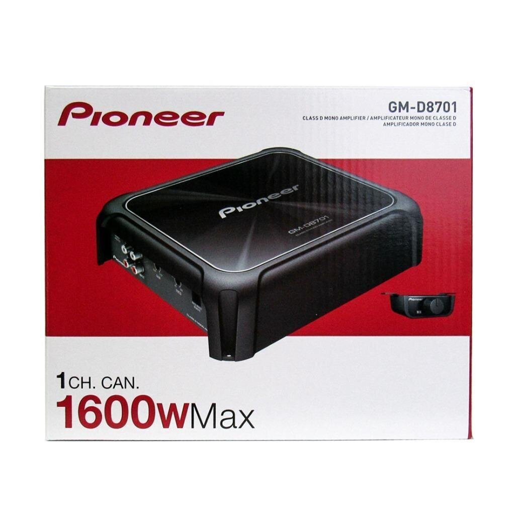 Pioneer 4-kanaliga GM-D8701 võimendi цена и информация | Auto võimendid | kaup24.ee