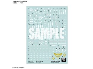 Bandai - Gundam Decal No.126 (RG) Sazabi, 61990 hind ja info | Klotsid ja konstruktorid | kaup24.ee