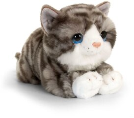 Мягкая игрушка Кошка Keel Toys, 32 см, серая цена и информация | Плюшевые | kaup24.ee