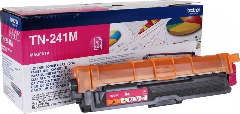 Brother TN-241M, Magenta toner hind ja info | Laserprinteri toonerid | kaup24.ee