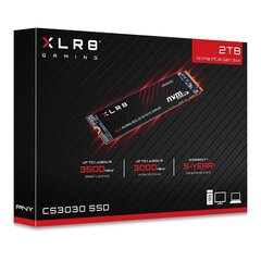 SSD PNY XLR8 CS3030 M.2 NVMe 2TB hind ja info | Sisemised kõvakettad (HDD, SSD, Hybrid) | kaup24.ee
