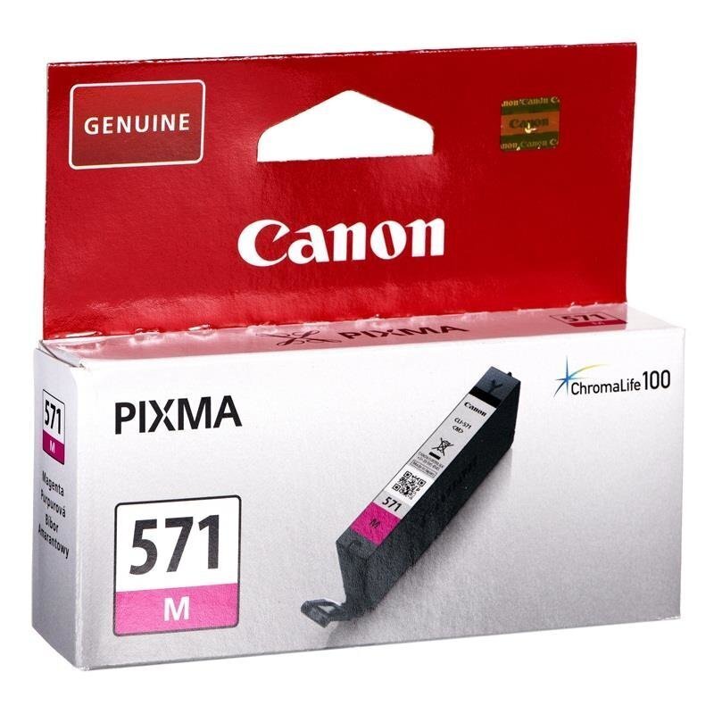 Canon - Tusz CLI-571 MAGENTA 0387C001 hind ja info | Tindiprinteri kassetid | kaup24.ee