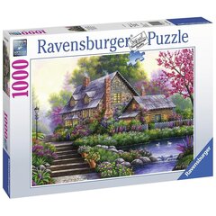 Ravensburger pusle 1000 tk Romantiline majake цена и информация | Пазлы | kaup24.ee