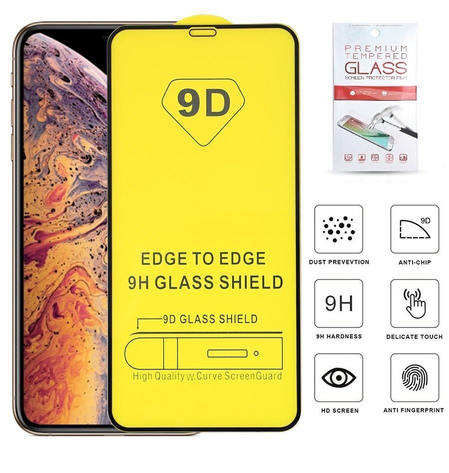 E2E 9D Tempered Glass Raamiga kaitseklaas LG K41s hind ja info | Ekraani kaitsekiled | kaup24.ee