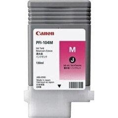 Tint Canon PFI104 Dye Magenta | 130ml | iPF650/655/750/755 hind ja info | Tindiprinteri kassetid | kaup24.ee