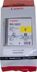 Canon PFI-102Y Tint (kollane) hind ja info | Tindiprinteri kassetid | kaup24.ee