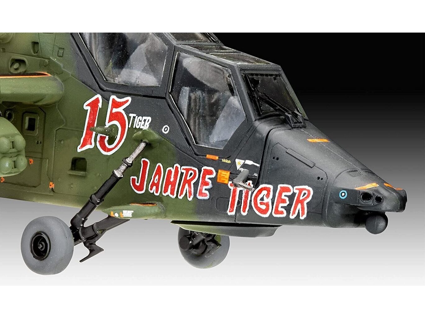 Revell - Eurocopter Tiger 15 Jahre Tiger mudeli komplekt, 1/72, 63839 цена и информация | Klotsid ja konstruktorid | kaup24.ee