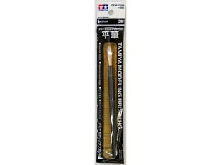 Плоская кисточка точная Tamiya - HG Flat Brush Medium 87159 цена и информация | Принадлежности для рисования, лепки | kaup24.ee