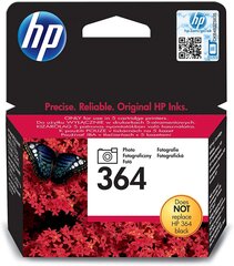 HP 364 ink photo black Черный чернильный картридж для фото цена и информация | Картриджи для струйных принтеров | kaup24.ee