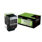 Lexmark 80C2HKE Cartridge, Black, 4000 p цена и информация | Laserprinteri toonerid | kaup24.ee