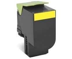 Lexmark 80x Yellow Toner Cartridge High Return (3K) for CX410de, CX410dte, CX410e, CX310dn, CX310n, CX510de, CX510dhe, CX510dthe hind ja info | Laserprinteri toonerid | kaup24.ee