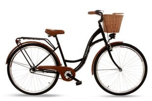 Jalgratas Goetze 28" koos korviga, must hind ja info | Jalgrattad | kaup24.ee