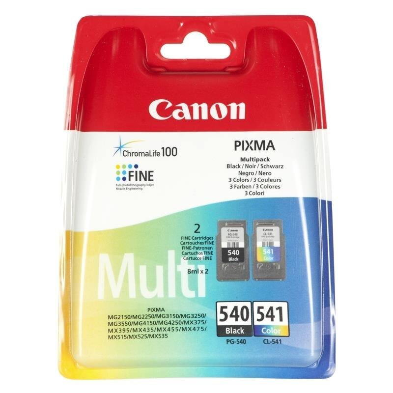 Tindikassett Canon PG-540/CL-541, multi pakk цена и информация | Tindiprinteri kassetid | kaup24.ee