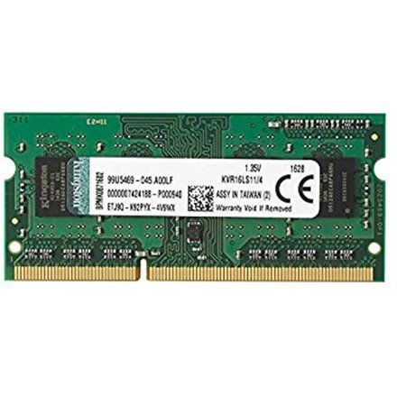 KINGSTON 4GB 1600MHz DDR3L Non-ECC CL11 SODIMM 1.35V цена и информация | Operatiivmälu (RAM) | kaup24.ee