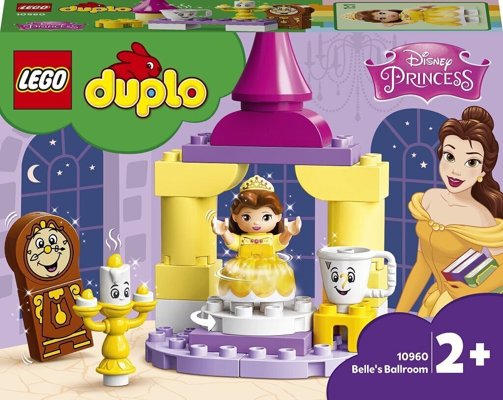 Конструктор LEGO® DUPLO 10960 Disney Princess Бальный зал Белль цена |  kaup24.ee