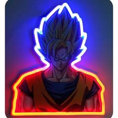 Dragon Ball Z neoonvalgusega lamp Vegeta hind ja info | Seinavalgustid | kaup24.ee