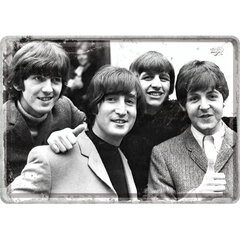 Nostalgic Art Postkaart metallist 10x14.5cm / The Beatles цена и информация | Детали интерьера | kaup24.ee