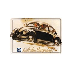 Nostalgic Art Postkaart metallist 10x14.5cm / VW hält den Vorsprung! hind ja info | Sisustuselemendid | kaup24.ee