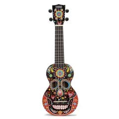 Mahalo Art MA1-SKBK Skull сопрано укулеле цена и информация | Гитары | kaup24.ee