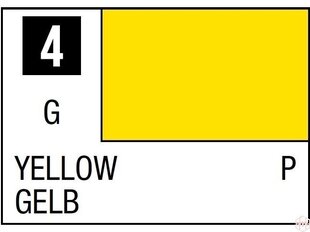 Нитрокраска Mr. Hobby - серия Mr. Color C-004, желтая, 10 мл цена и информация | Принадлежности для рисования, лепки | kaup24.ee