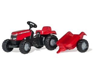 Педальный трактор с прицепом «Rolly Toys rollyKid MF цена и информация | Игрушки для мальчиков | kaup24.ee