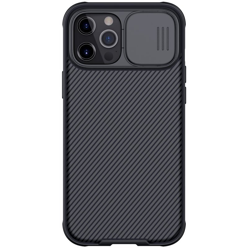 Nillkin CamShield Pro Hard Case for iPhone 12/12 Pro 6.1 Black цена и информация | Telefoni kaaned, ümbrised | kaup24.ee