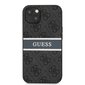 GUHCP13M4GDGR Guess PU 4G Printed Stripe Case for iPhone 13 Grey hind ja info | Telefoni kaaned, ümbrised | kaup24.ee