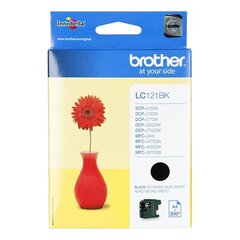 Tindikassett BROTHER LC121BK ink black 300pages hind ja info | Laserprinteri toonerid | kaup24.ee