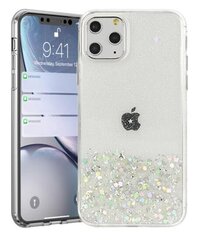 Fusion glue glitter силиконовый чехол для Apple iPhone 13 Pro прозрачный цена и информация | Чехлы для телефонов | kaup24.ee