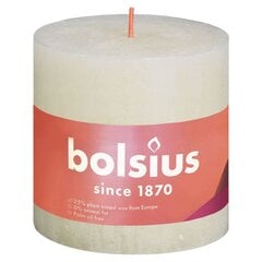 Bolsius küünlad säravad 3tk, valged, silindrikujulised hind ja info | Küünlad, küünlajalad | kaup24.ee