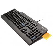 Juhtmega klaviatuur Lenovo USB ID kaardilugejaga - ENG hind ja info | Klaviatuurid | kaup24.ee