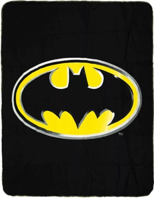 Laste pleed BATMAN, 100 x 140 cm цена и информация | Voodikatted, pleedid | kaup24.ee