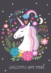 Laste pleed UNICORNS, 100 x 140 cm hind ja info | Voodikatted, pleedid | kaup24.ee